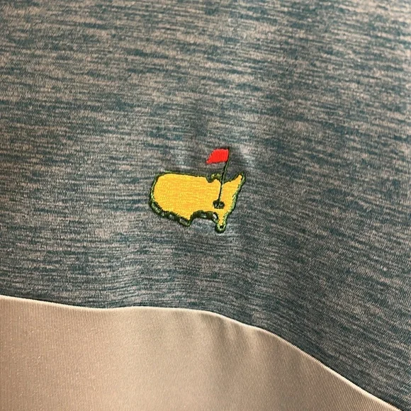 Men's Blue masters Polo Shirt size Large - Picture 3 of 6